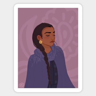 Inej Ghafa, the Wraith Sticker